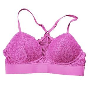 Pink Victoria's Secret Pink Pullover Lace Bralette